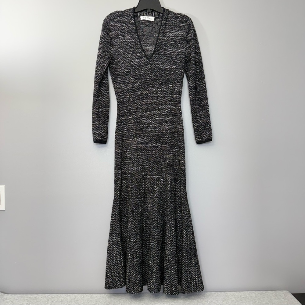THE FOLD LONDON Knitted Mermaid Sweater Dress sz Small - Picture 6 of 17